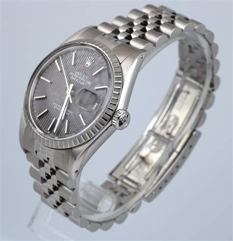 rolex stainless datejust|rolex 36mm stainless steel datejust.